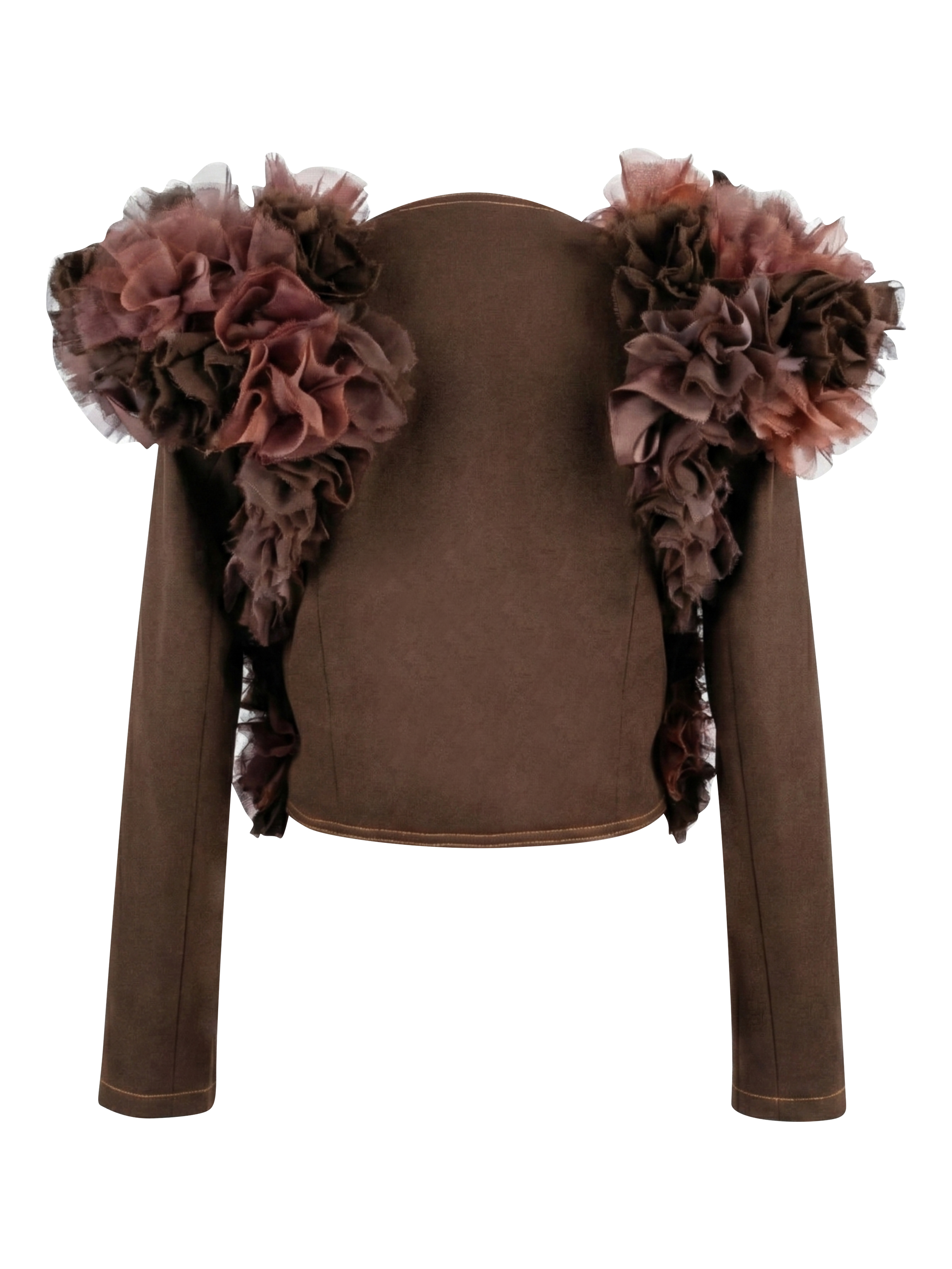 2madison Avenue Bonita Signature Destiny Bolero With Flower Applique - Image 3