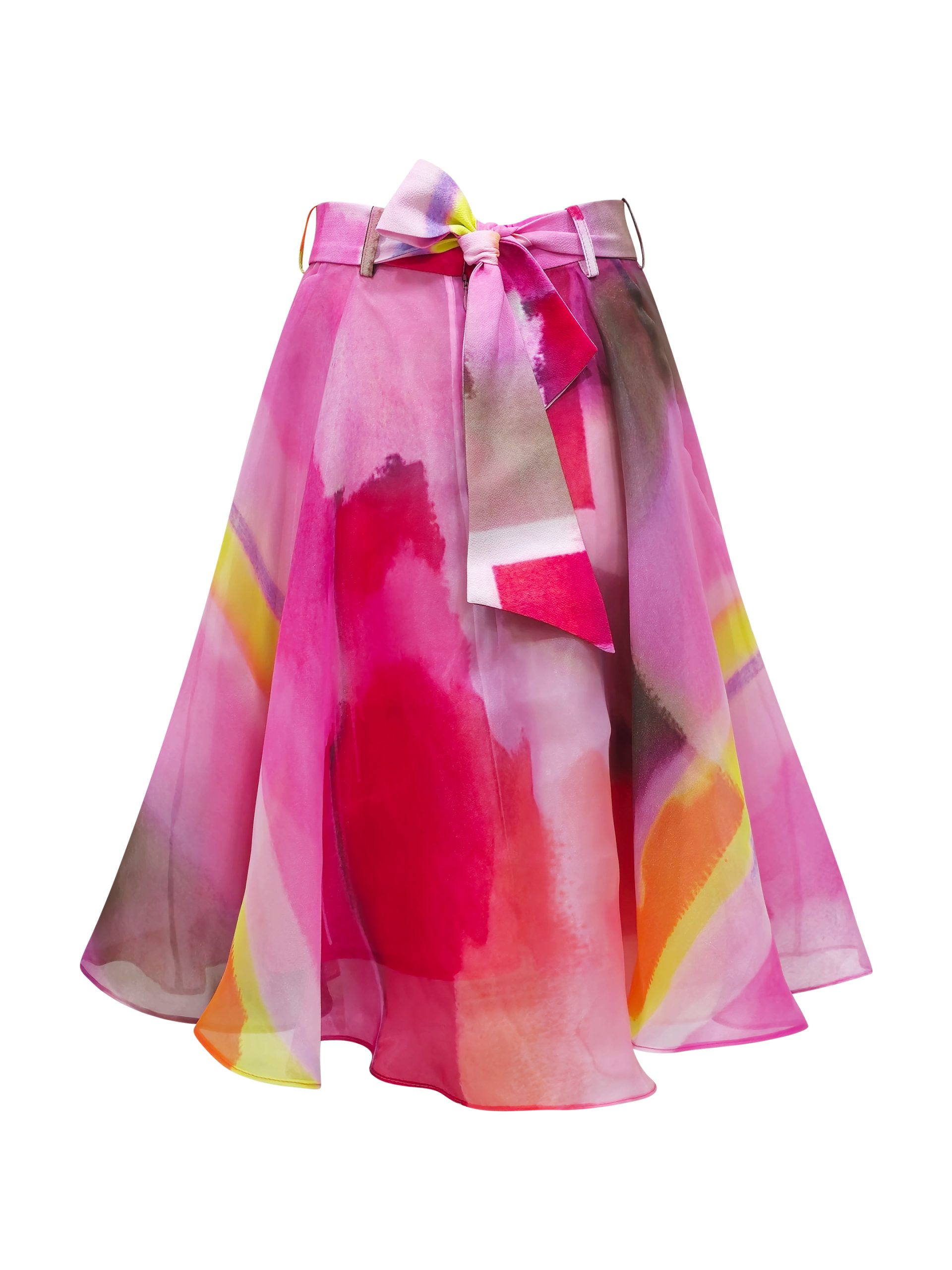 2madison Avenue Bonita AP Pink Organza Short Skirt - Image 3