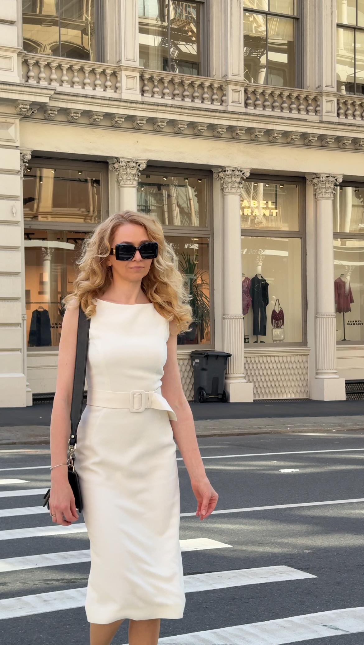 ANASTASIIA IVANOVA White Midi Dress - Image 5