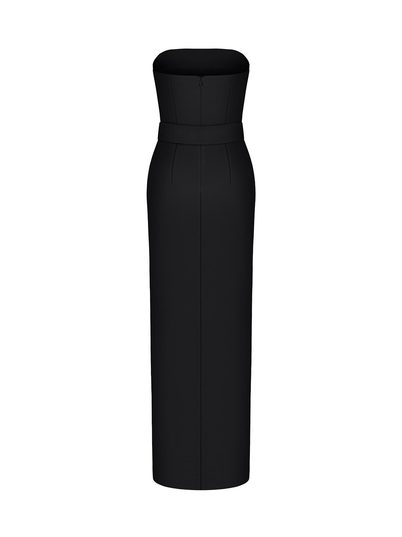 ANASTASIIA IVANOVA Black Evening Dress - Image 8