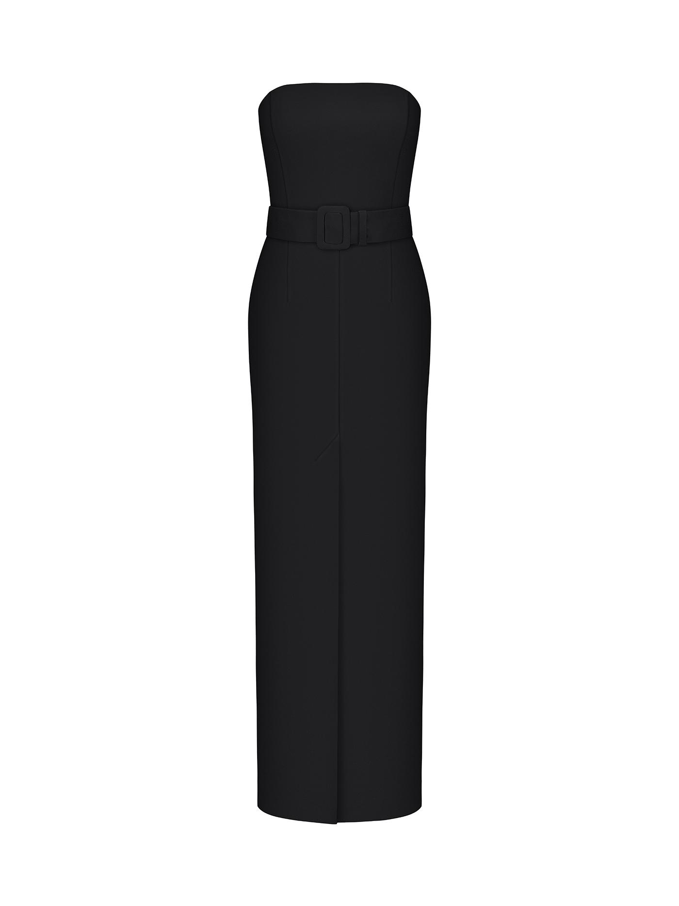 ANASTASIIA IVANOVA Black Evening Dress - Image 3