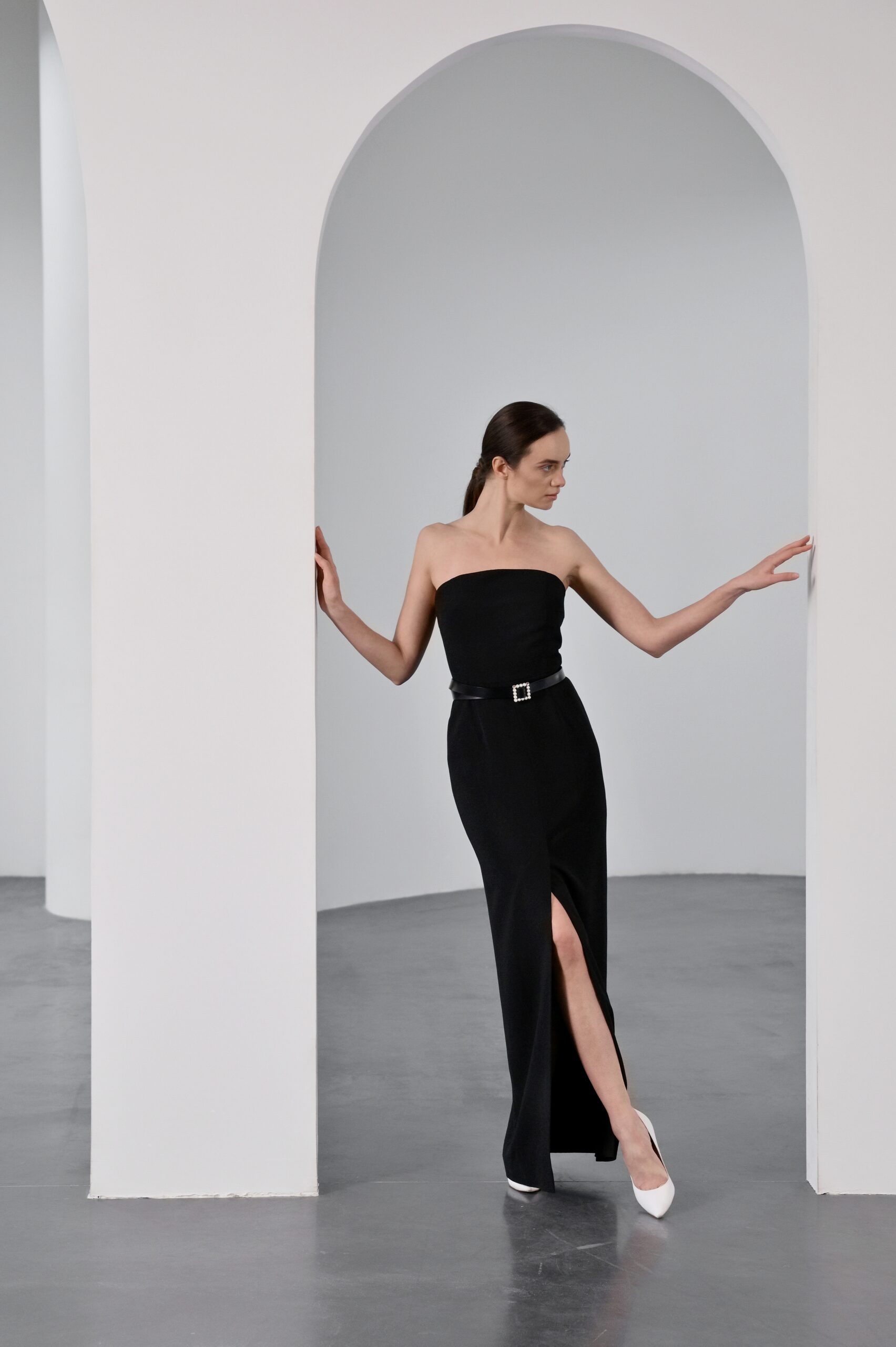 ANASTASIIA IVANOVA Black Evening Dress - Image 5