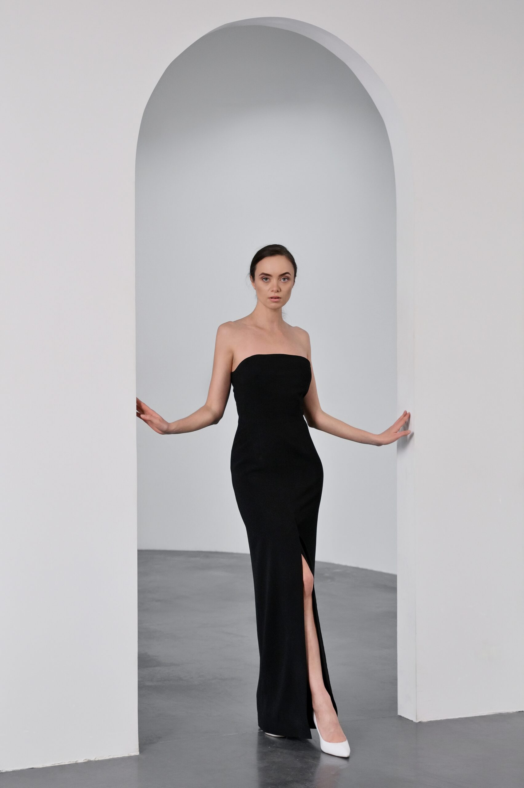 ANASTASIIA IVANOVA Black Evening Dress - Image 3