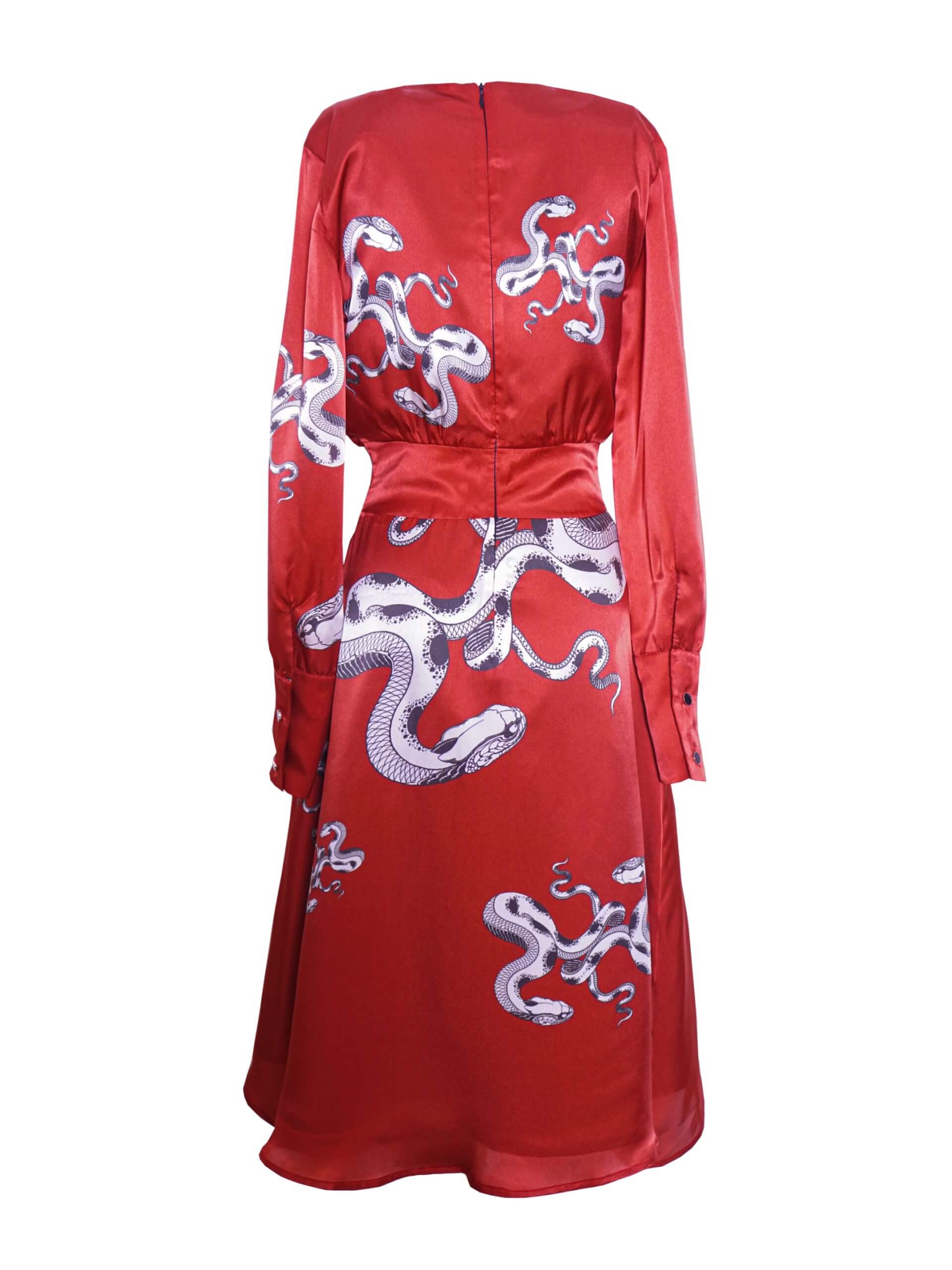 ATHANASIOU - Ava Danger Silk Dress - Image 6