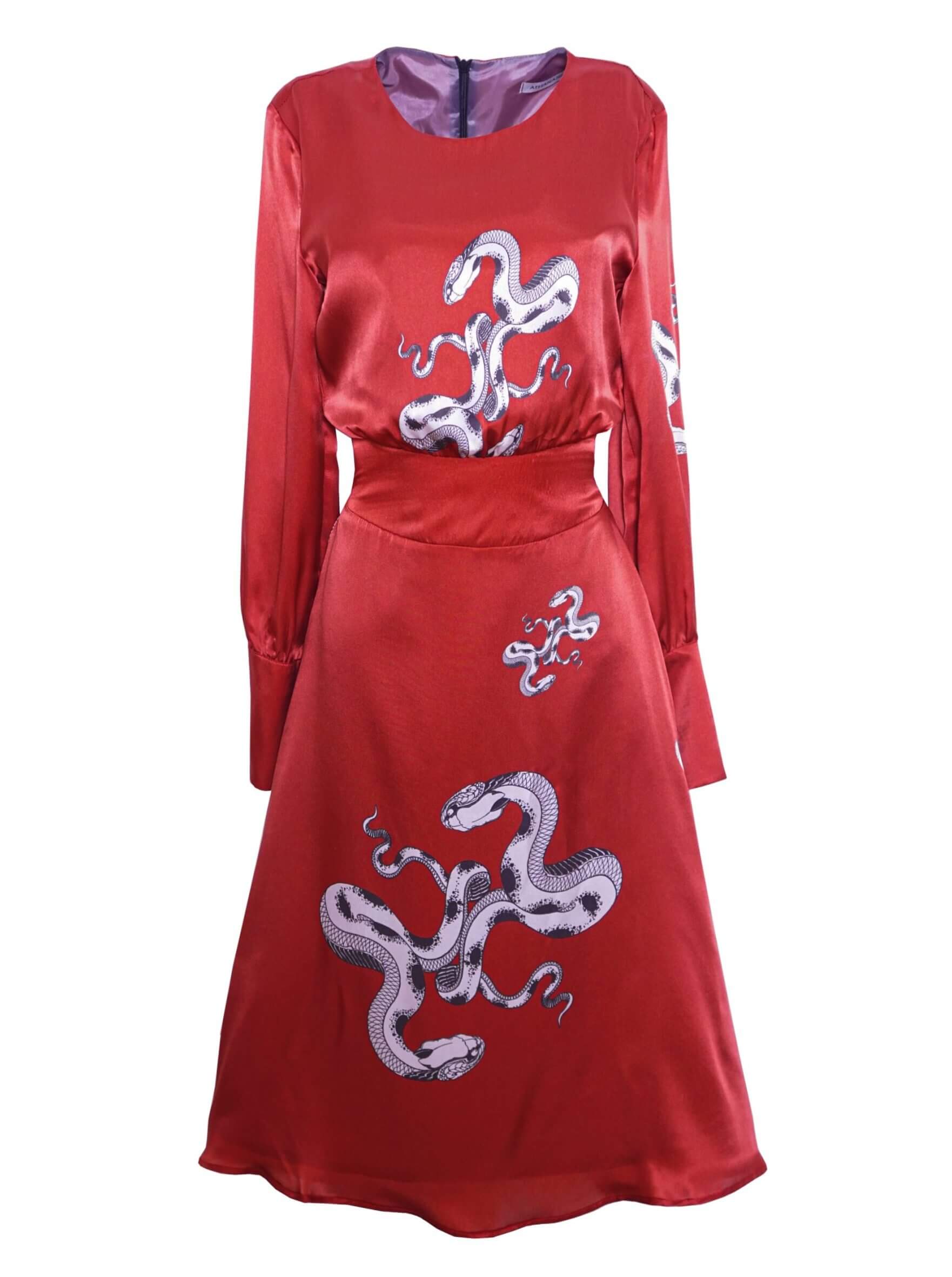 ATHANASIOU - Ava Danger Silk Dress - Image 4