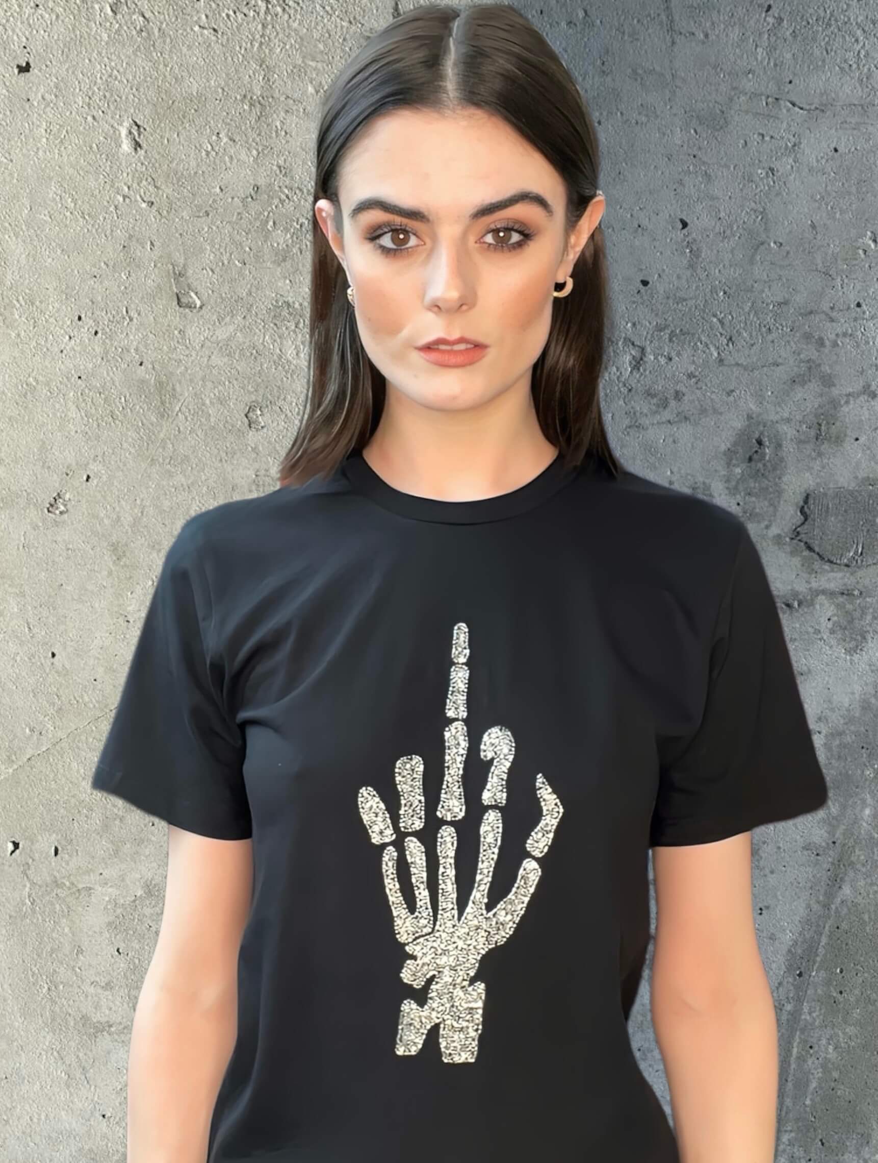 Any Old Iron Silver T Shirt Top - Image 3