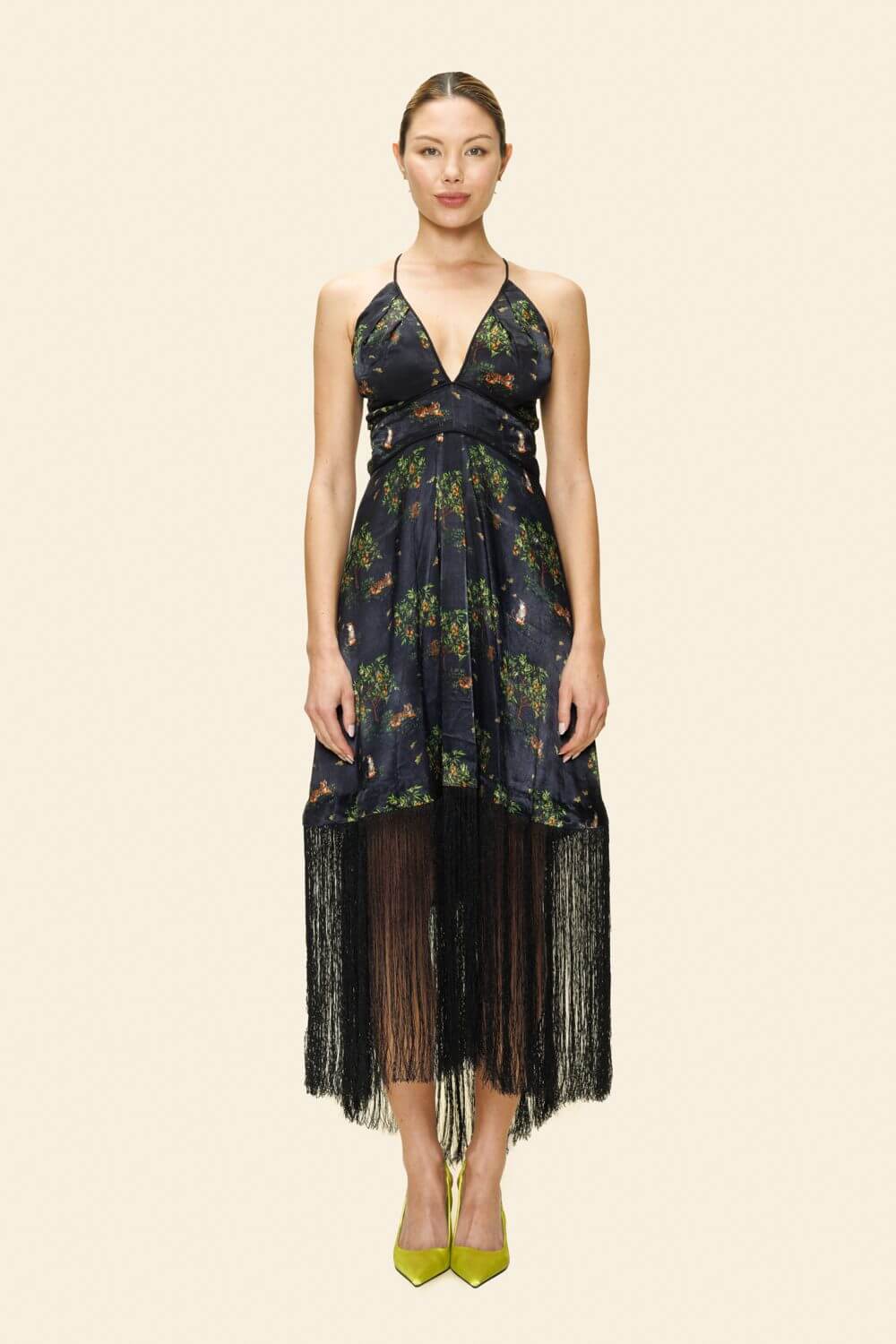 Ashaki Store Black Printed Dress - Image 2