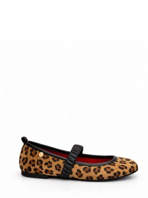 ATHENARA By MARCELA HERNANDEZ Animal Print Ballet Flat