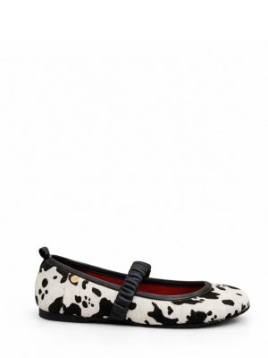 ATHENARA By MARCELA HERNANDEZ Cow Ballet Flat