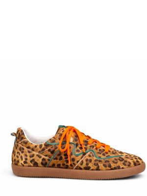 ATHENARA By MARCELA HERNANDEZ Animal Print Low Top Sneaker