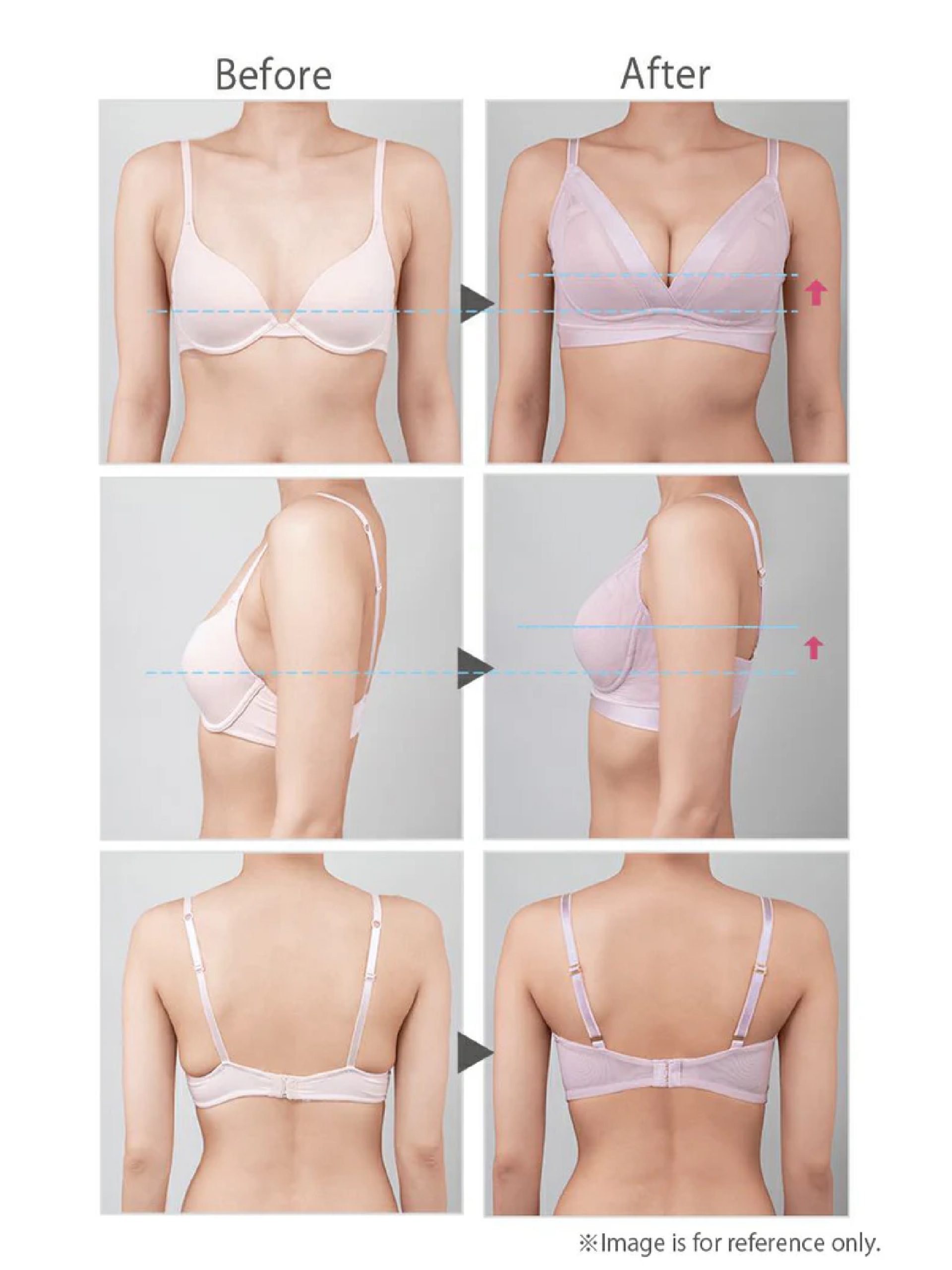 BRADELIS New York Hug Me Wireless Shaping Bra Lavender Gray - Image 6