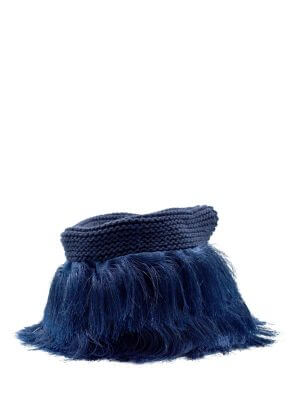 CONSTASY SAPPHIRE LUXE FRINGE SNOOD