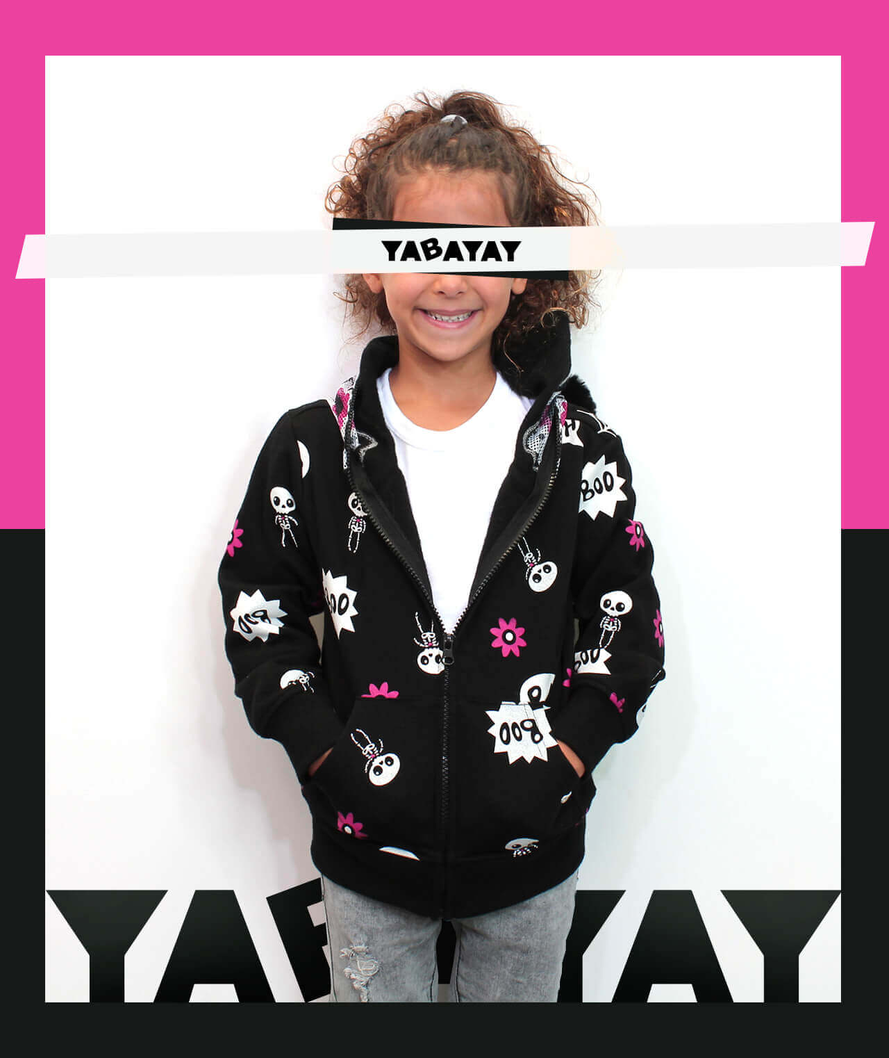 DANIEL SILVERSTAIN x YABAYAY LOS MUERTOS POMPOM HOODIE - Image 5