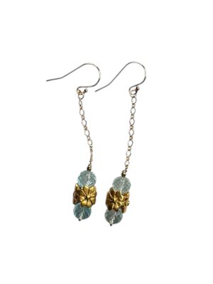 D&T Jewels Blue Topaz Earrings
