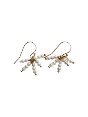 D&T Jewels White Earrings