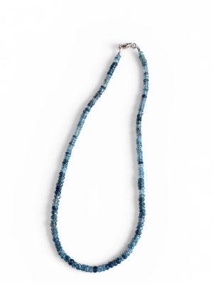 D&T Jewels Green Aquamarine Necklace