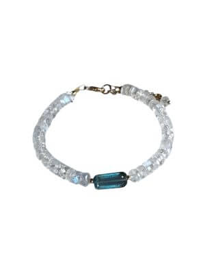 D&T Jewels Multi-Color Moonstone Bracelet