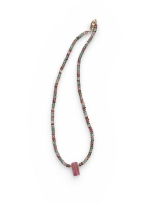D&T Jewels Multi-Color Tourmaline Necklace