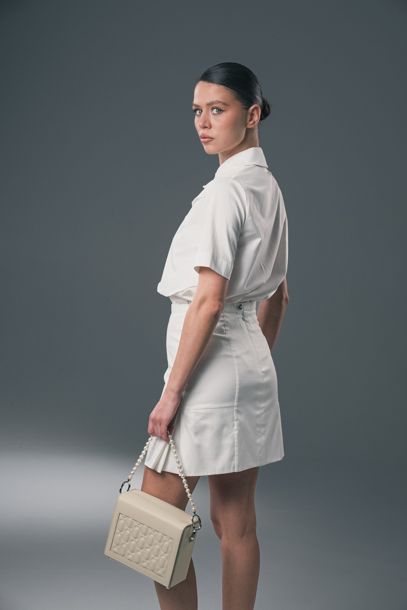 Deuniq White Mini Skirt - Image 5