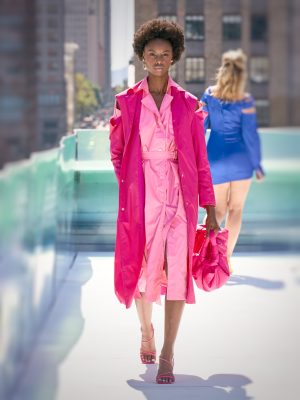 ELENA RUDENKO Sunny Raincoat fuschia