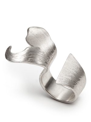 Exuberant Fluke Ring with Light Texture