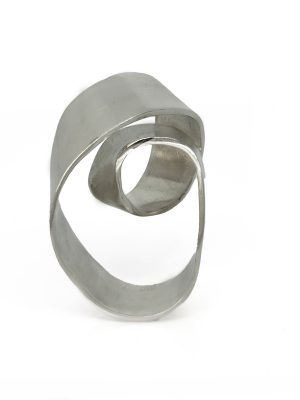 Archi ring in sterling silver made by Francisca Rendic FR Art jewellery Australia