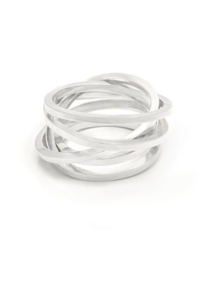 endless ring Sterling silver made by Francisca Rendic FR Art Jewellery Sydney Australia