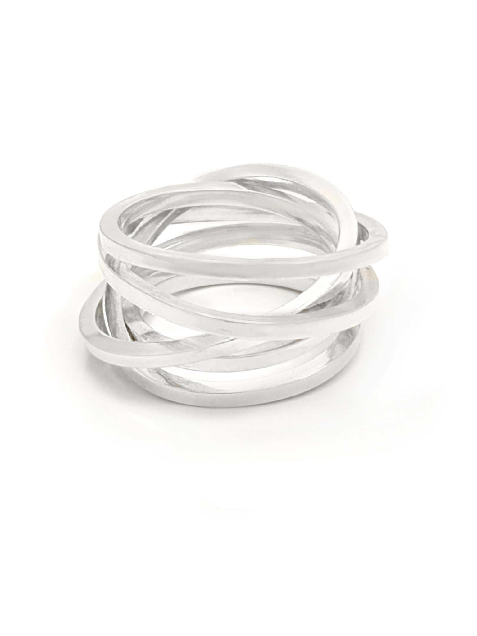 endless ring Sterling silver made by Francisca Rendic FR Art Jewellery Sydney Australia