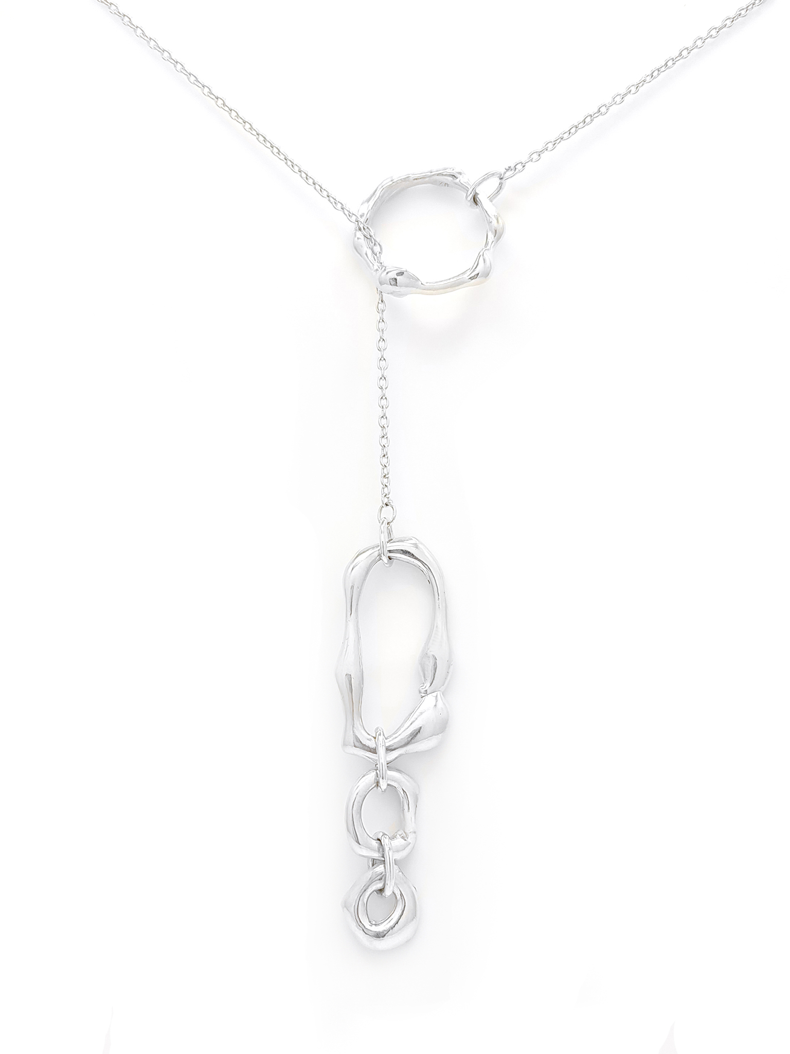 join together necklace Sterling silver made by Francisca Rendic FR Art Jewellery Sydney Australia