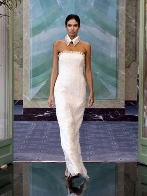 Fierce By AP White Gown Dress