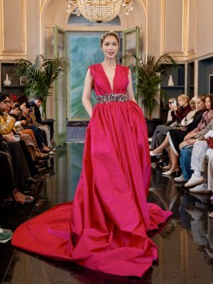 Fierce By AP Pink Gown Dress