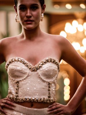 Fierce By AP Ivory/Cream Jumpsuit