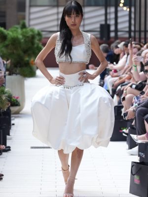 Fierce By AP White Gown Dress