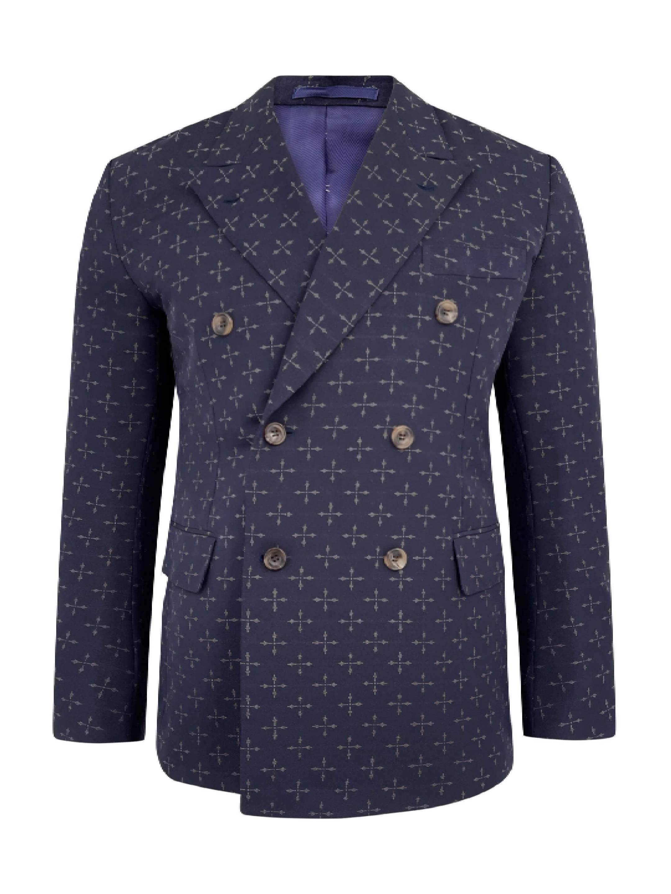 HIROMI ASAI SHIPPOU DOBULE Silk JACKET Hand-dyed