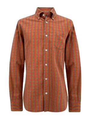 HIROMI ASAI, Orange Shirt, Isemomen Premier Cotton
