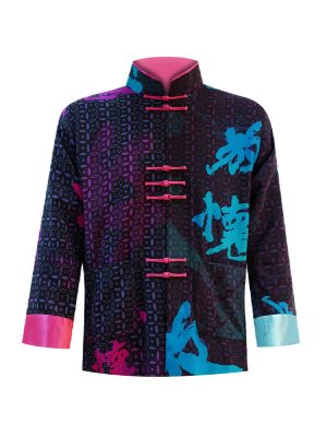 Sparkle Collection Multi-Color Biker Jacket Jacket/Blazer