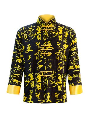 Sparkle Collection Yellow Biker Jacket Jacket/Blazer