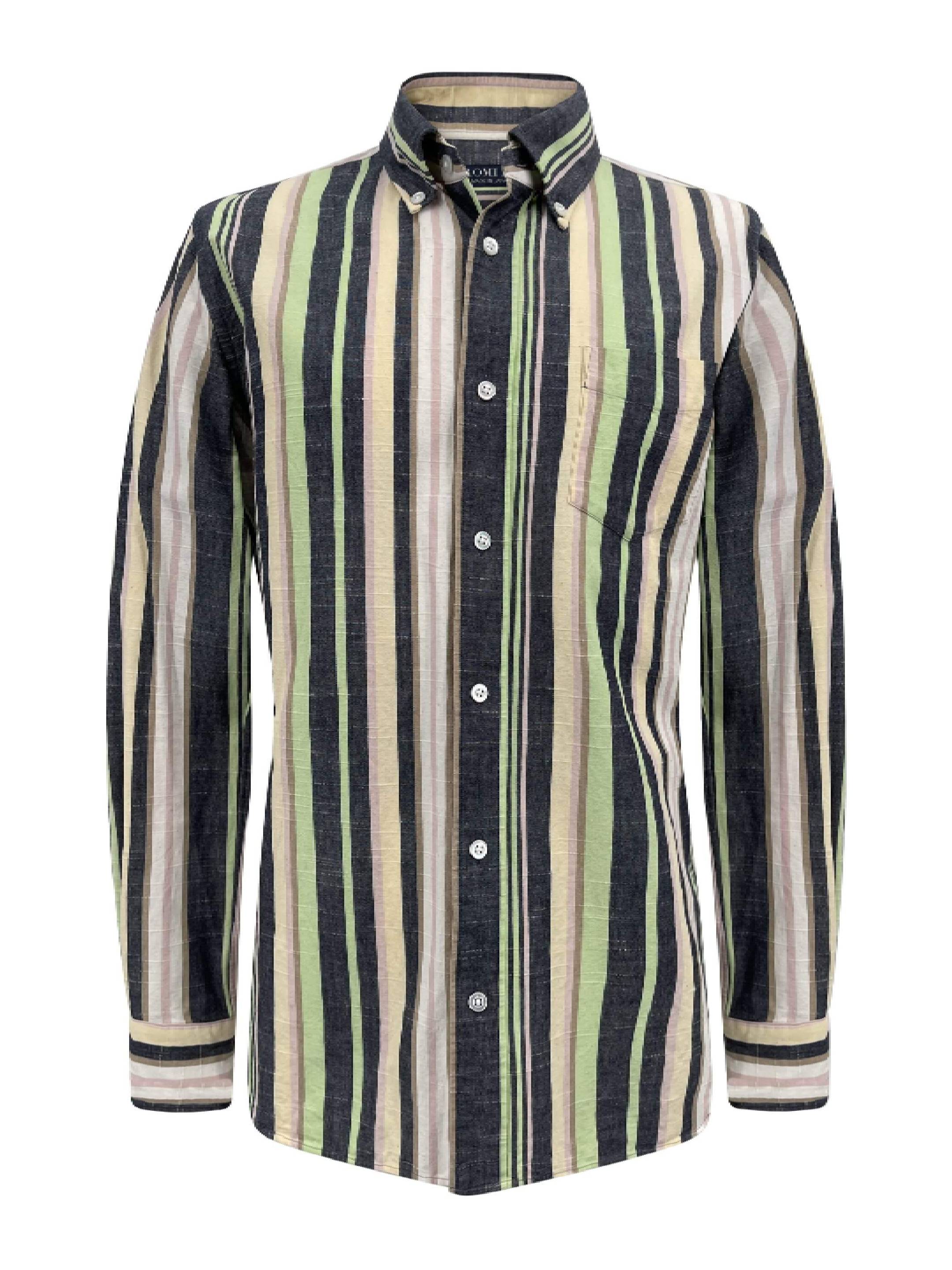 HIROMI ASAI Japanese Stripe, Isemomen Premier Cotton