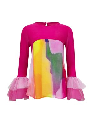 2madison Avenue Pink Bonita AP Pink Basic Vivilicious Shirt