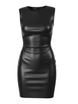 VIKTORIA MARCHEV Black Cocktail Dress