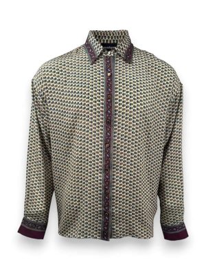 MONZLAPUR Floral Print Long Sleeve Top