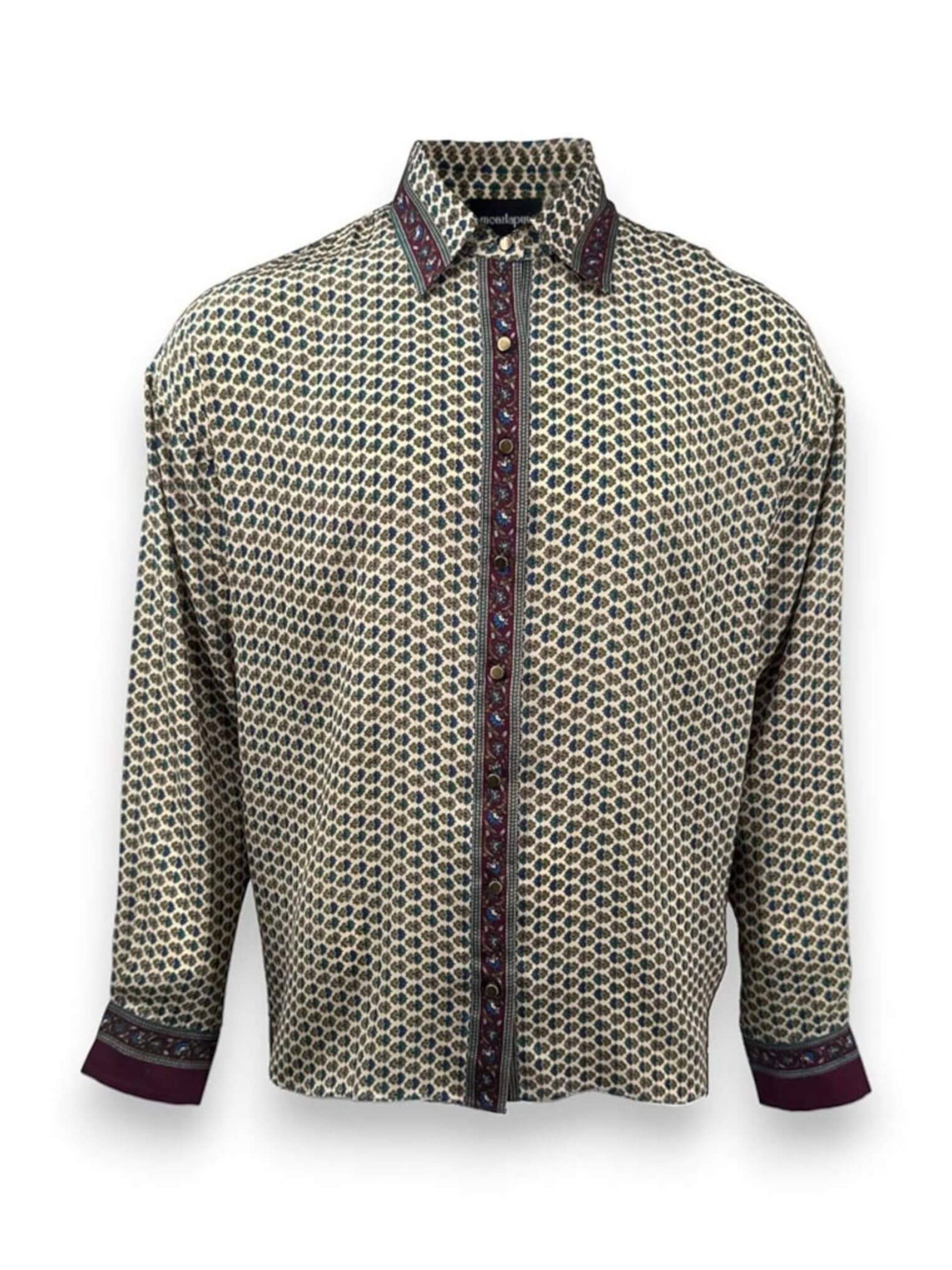 MONZLAPUR Floral Print Long Sleeve Top