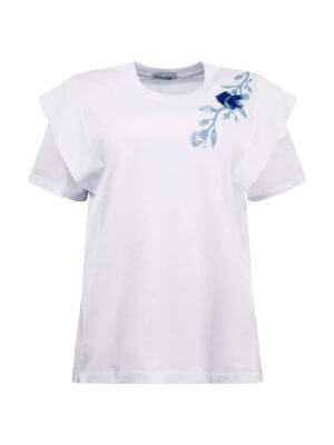 TOSHIE T-Shirt Sakura White