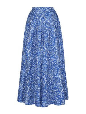 Silai The Label Floral Print Wide Leg Pants