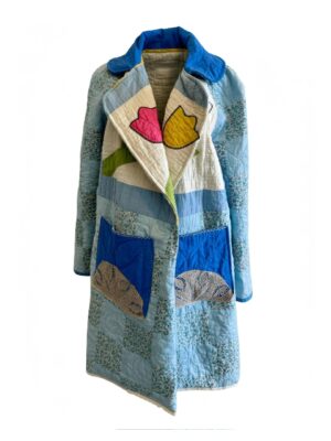 Little Bit Different Blue Trench Coat Coat/Outerwear