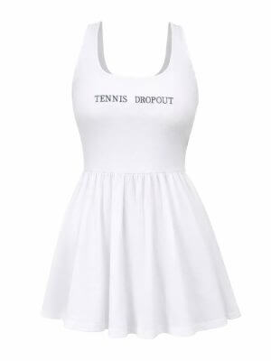 Tennis Dropout Essential Snow Daydream Dress