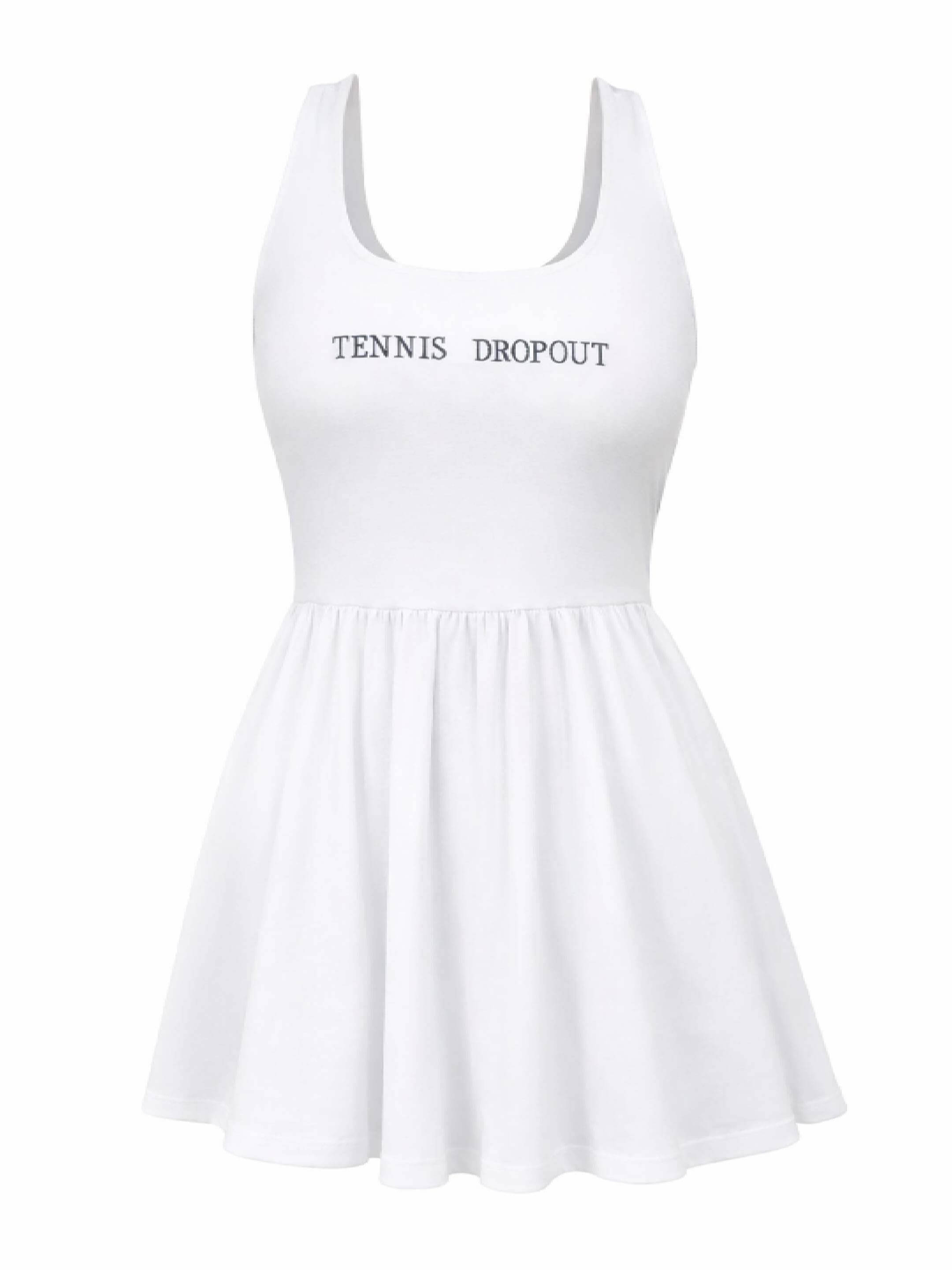 Tennis Dropout Essential Snow Daydream Dress
