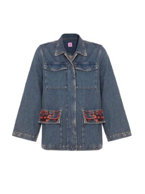 GLIX Blue Denim Jacket/Blazer