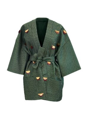 NEON RABBIT Green Evening Jacket/Blazer