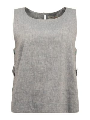 TOSHIE Lucky Linen Blouse- Blue